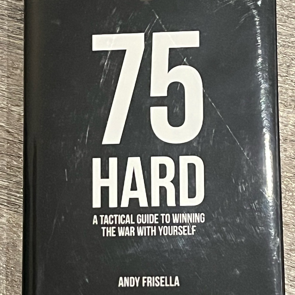 75 Hard Book by Andy Frisella